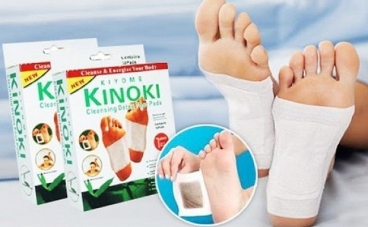 Set 50 plasturi Kinoki pentru detoxifierea organismului