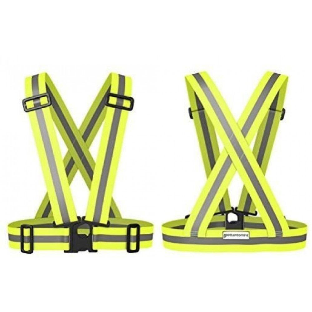Ham bretele reflectorizante elastice, constructii, ciclism, sport
