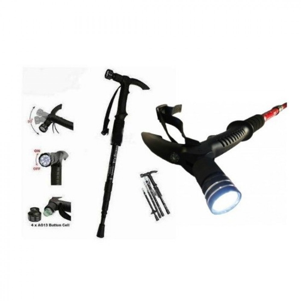 Baston Lanterna Busola telescopic cu Led Profesionala Oferta Limitata