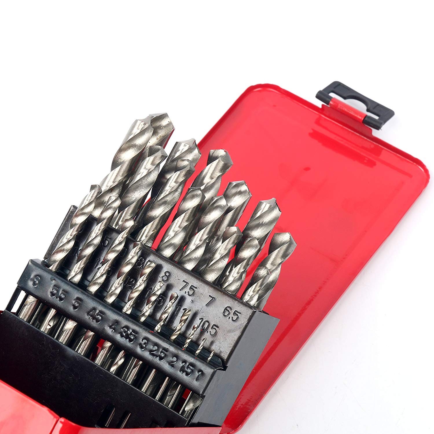 Set burghie spirale HSS Ø 1 -13 mm 25 piese