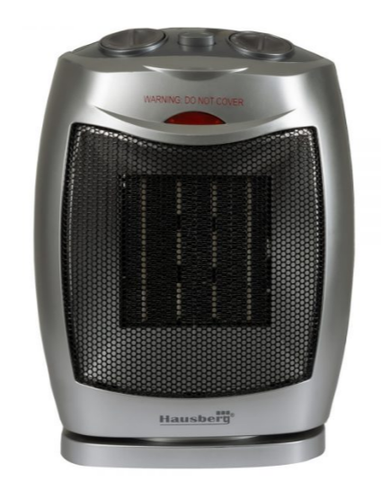 RADIATOR CERAMIC CU 2 TREPTE DE PUTERE HAUSBERG HB-8300, PUTERE 1500W