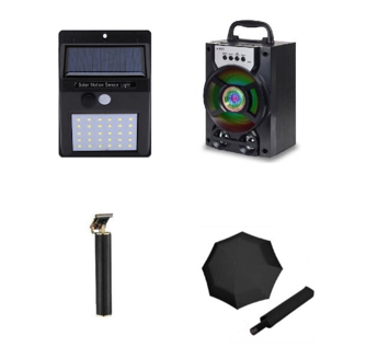 PROMOTIE IMBATABILA! LAMPA SOLARA + MASINA DE TUNS + BOXA BLUETOOTH + CADOU UMBRELA