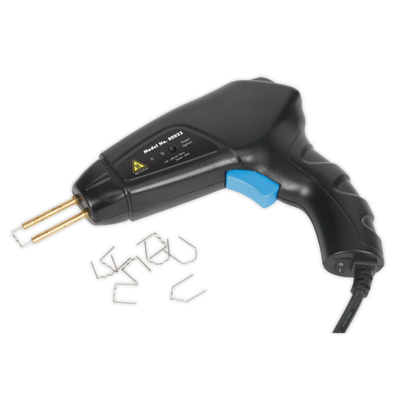 Trusa pentru reparat plastic cu pistol si capse