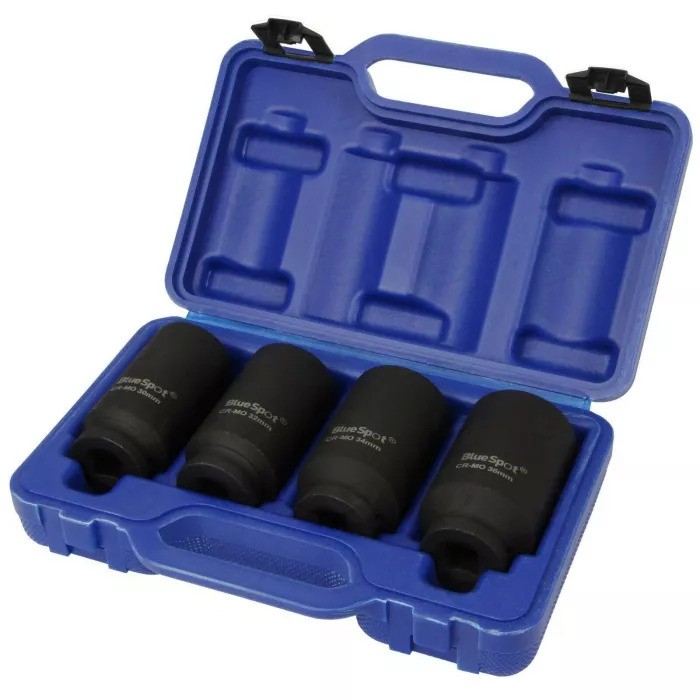 Set 4 tubulare bi-hexagonale 1/2 30-36 mm