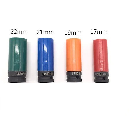 Set 4 tubulare cu protectie pentru jante aliaj 