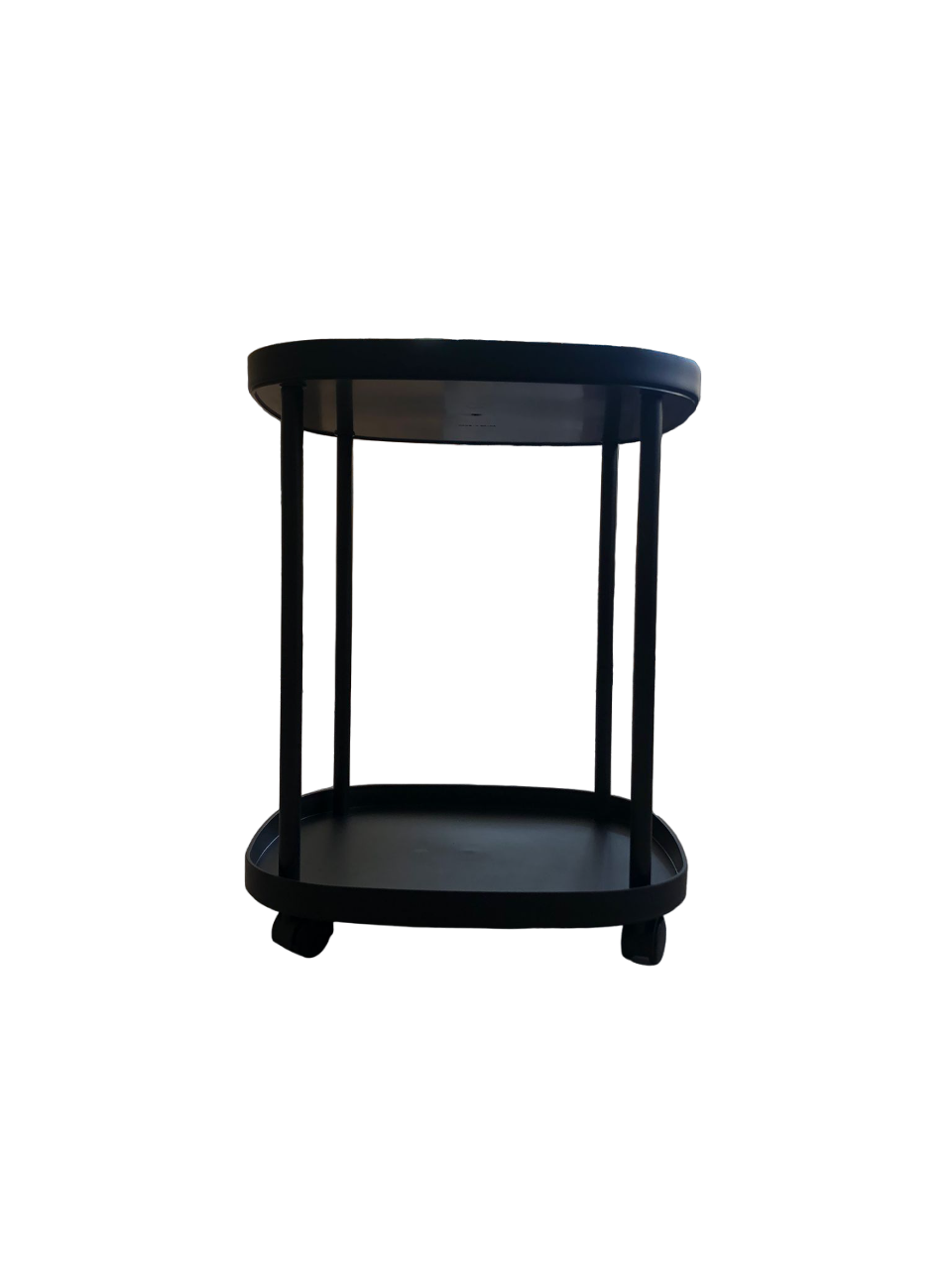 Masuta cafea PVC 50X42 alb / negru